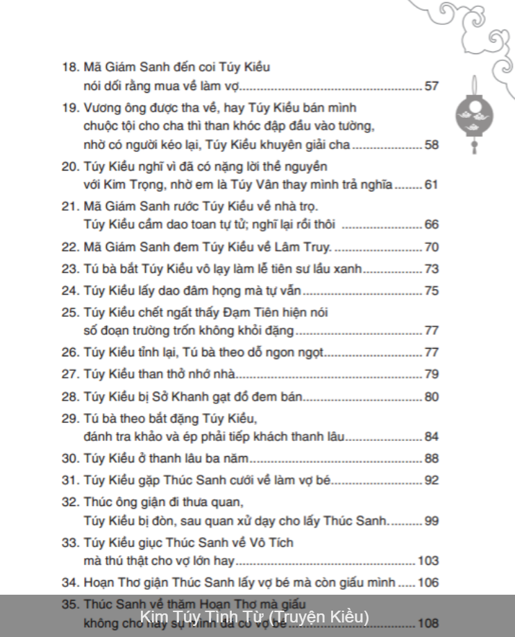 Kim túy tình từ (Truyện Kiều)