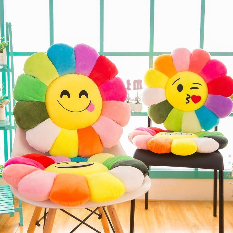 Gối tựa lưng hình bông hoa