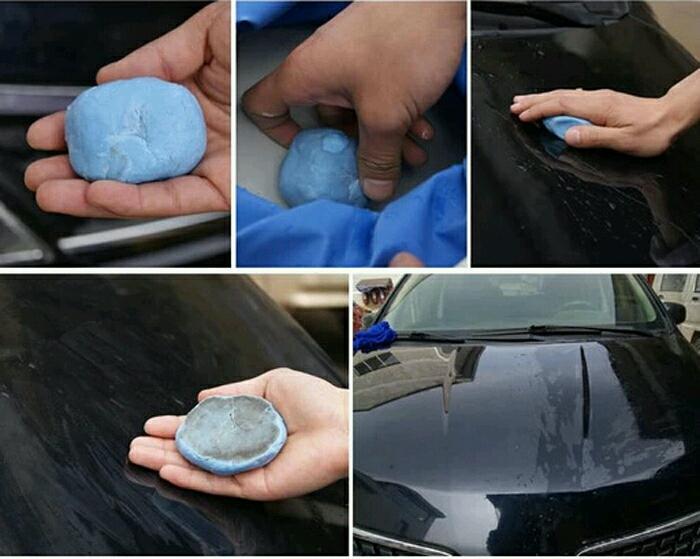 Đất Sét Tẩy Bụi Sơn Sonax Clay Blue 200g