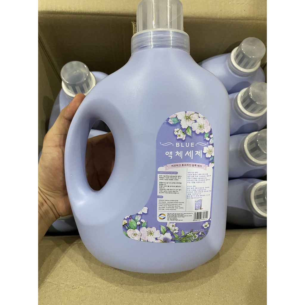 Nước Giặt Blue Hàn Quốc Hương Thảo Mộc  2000ML