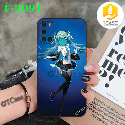 Ốp lưng Vsmart Joy 4 dẻo đen in hình Anime