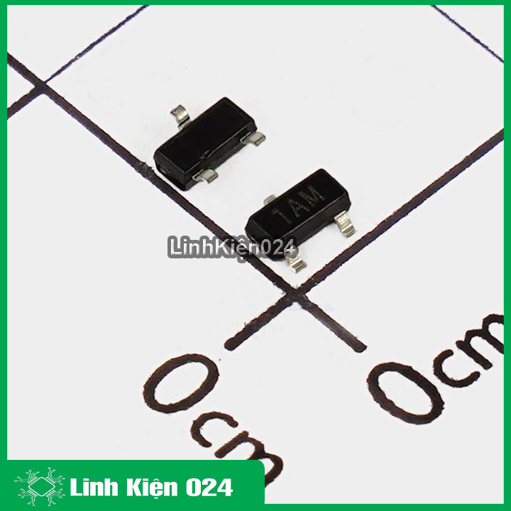 Transistor NPN 2N3904 0.2A 40V chân cắm/chân dán
