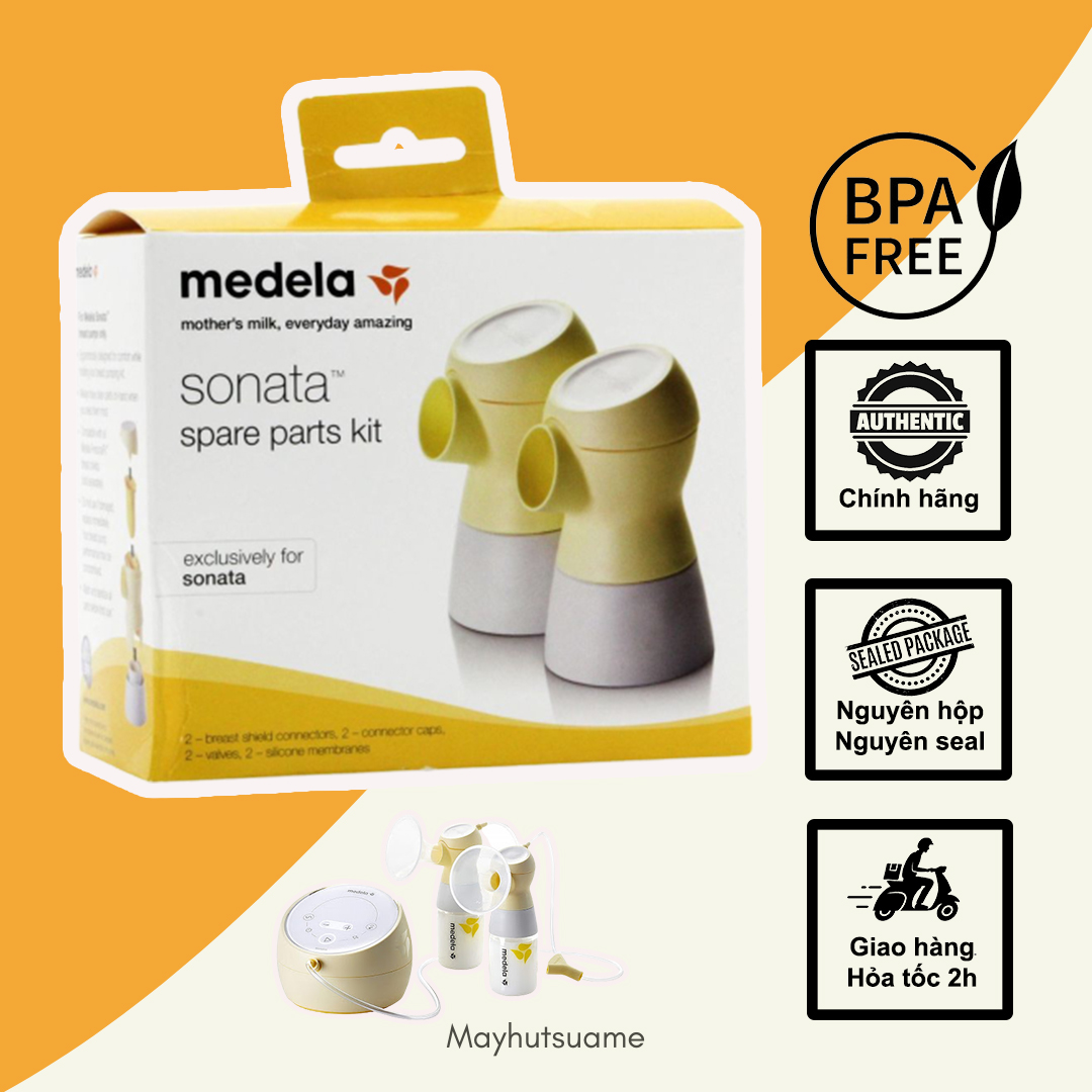 Bộ cổ nối phễu máy hút sữa Medela Sonata / Sonata Flex- Phụ kiện máy hút sữa Medela Sonata / Sonata 