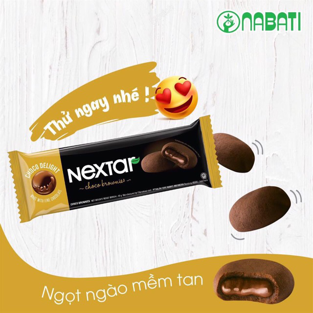 Bánh Socola Nabati Nextar 112g=14g x8c