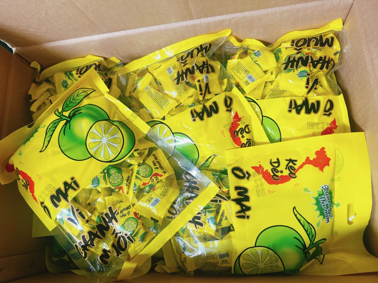 Kẹo ô mai chanh muối 200g/gói