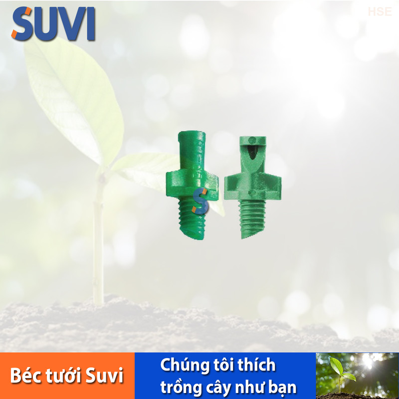 Béc nhộng phun 1 bên họng phun 1.8 ly bb 1.8