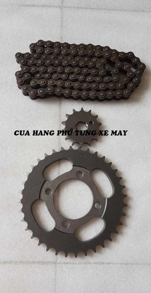 Trọn bộ sên nhông dĩa TSK cho xe Wave nhỏ/ Wave RS/ Wave A 2010 - 16