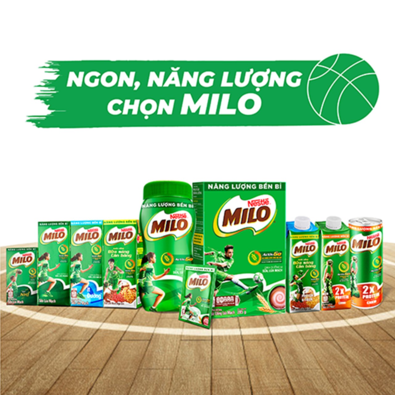 Bột Milo Nguyên Chất Cacao Hộp 285g