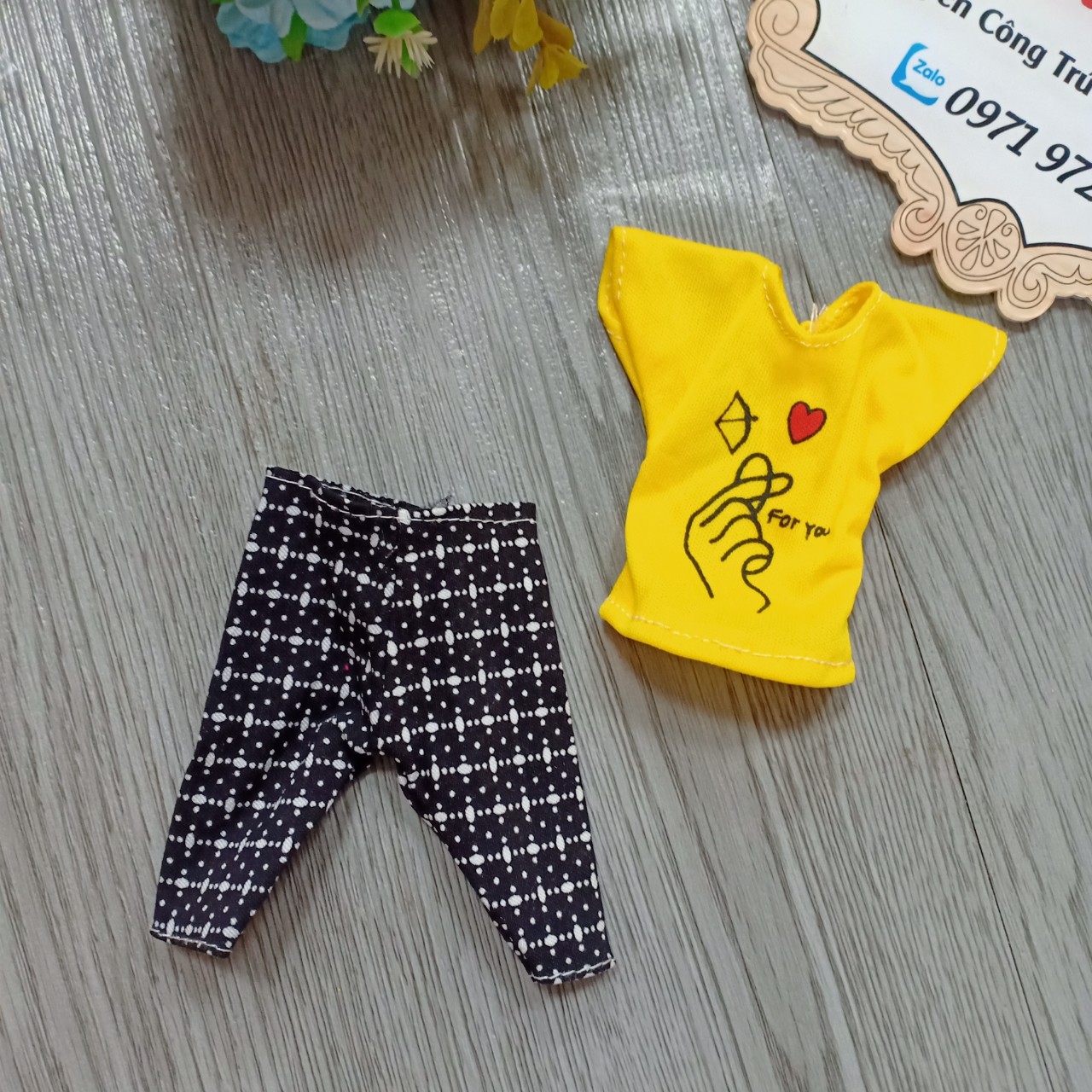 Quần áo dành cho búp bê nam ken 30cm