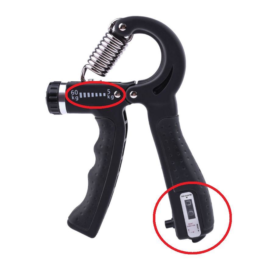 Tooling set mechanical hand có adjustable lực đếm number 5kg-60kg (multi-color)-[instrument bodybuilding tooling set hand pliers bớp hand pliers set mechanical hand set hand squeeze pliers squeeze muscle training gear set finger file]