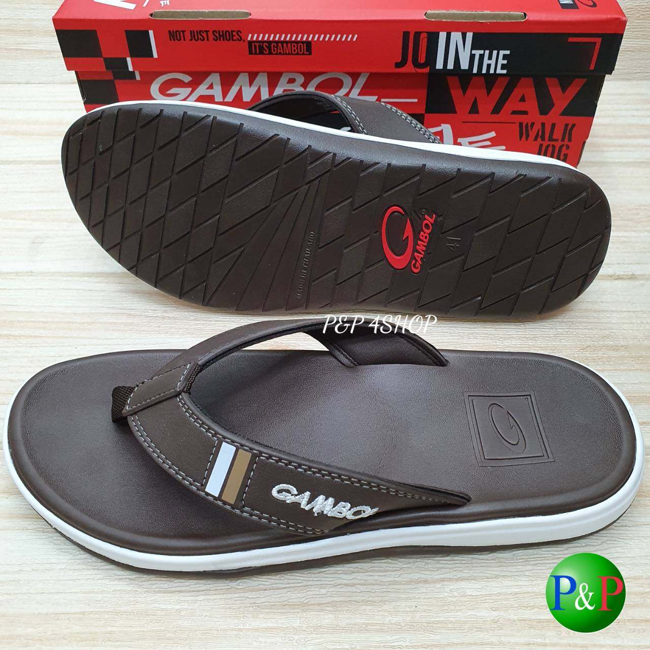 [GAMBOL] Dép Kẹp Nam GW 41129 แท้จริง Gambol Thái Lan (Size40-44)