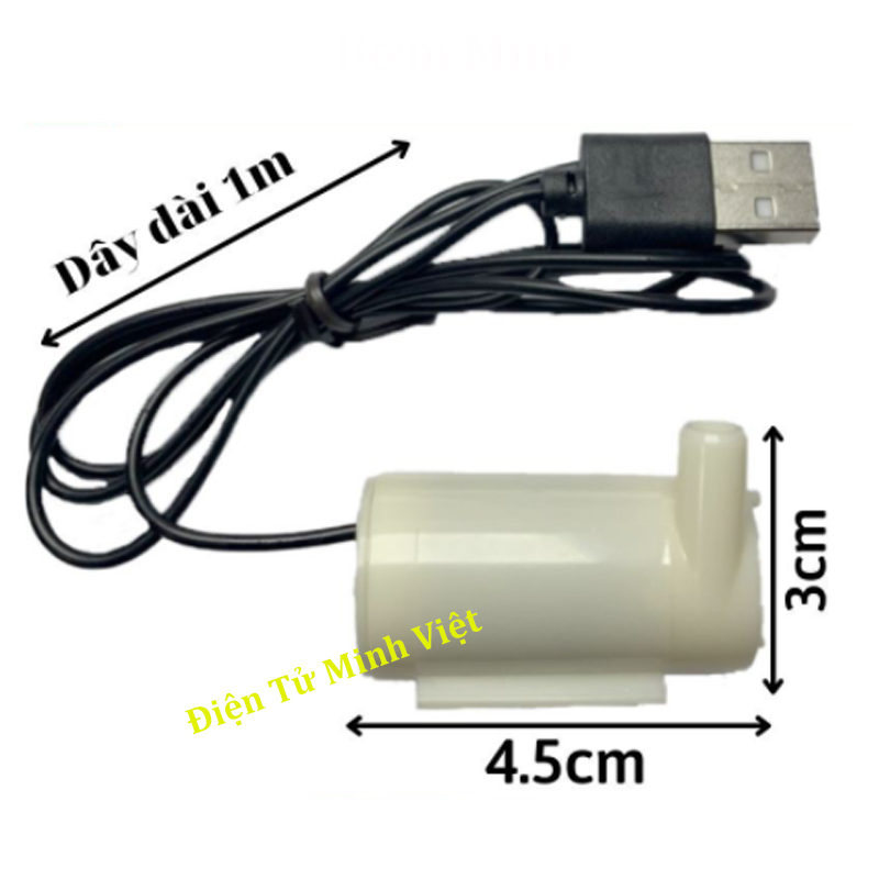 Động Cơ Bơm Chìm Mini 5VDC