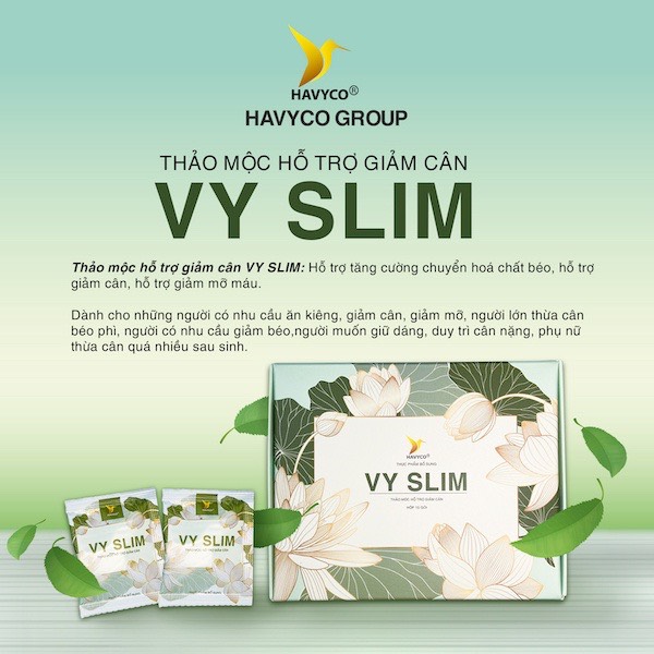 Trà thảo mộc giảm cân vy slim