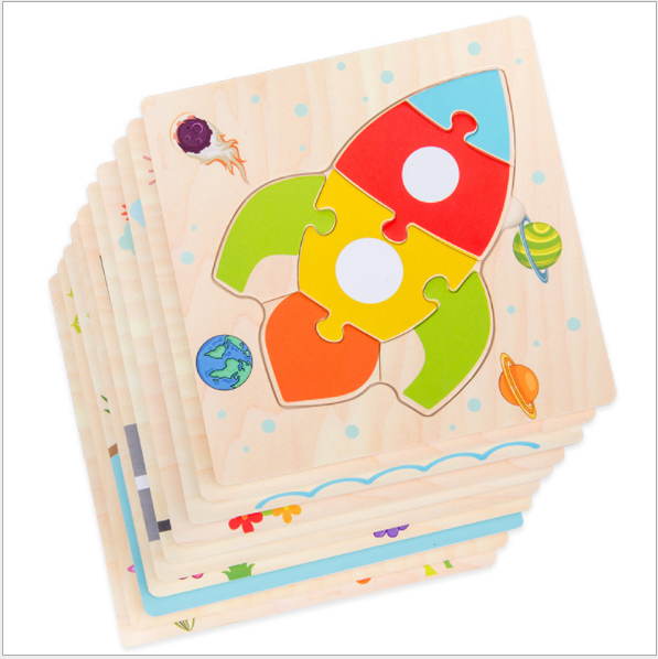 Tranh ghép gỗ 3D cho bé