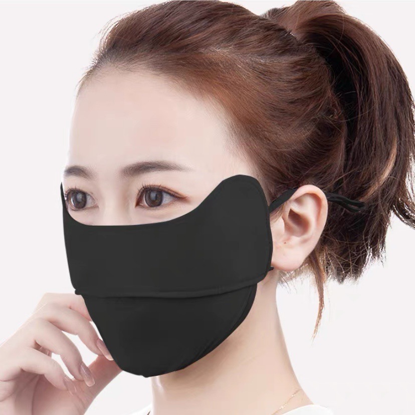 Khẩu trang chống tia uv, khẩu trang chống nắng upf 50+ dùng được cho cả nam và nữ