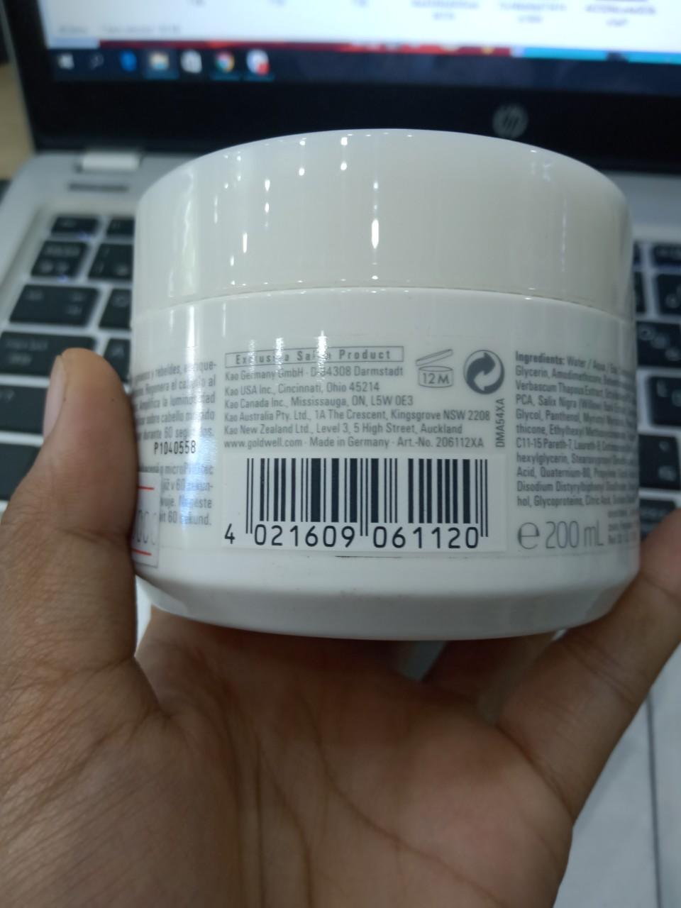 HẤP DẦU GOLDWELL 60S DƯỠNG MÀU TÓC NHUỘM 200ML