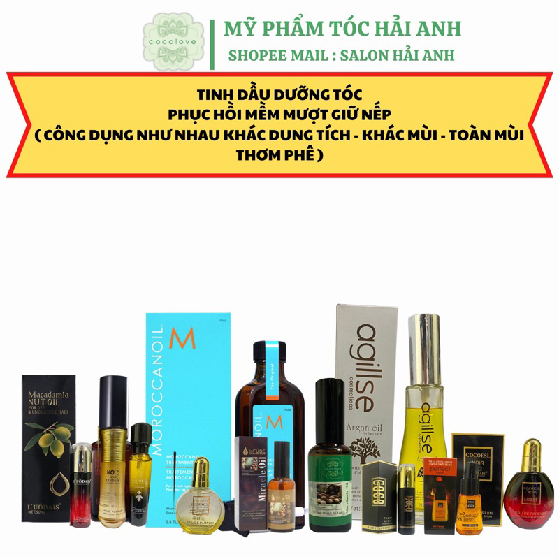 Tinh Dầu Dưỡng Tóc