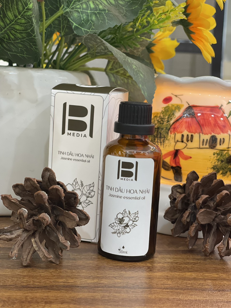 Tinh dầu hoa nhài (Jasmine essential oil) 50ml