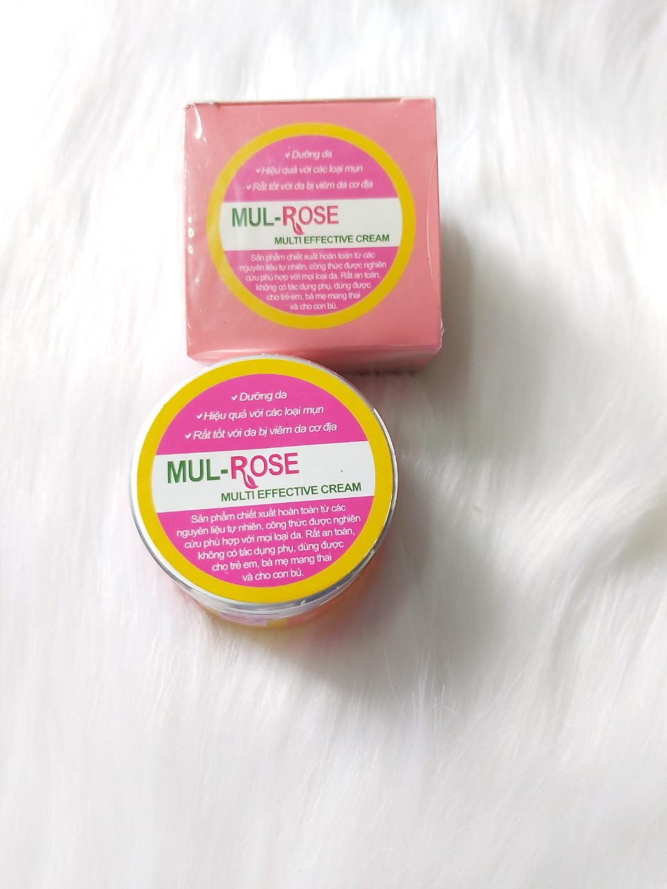Kem ngừa mụn mul rose