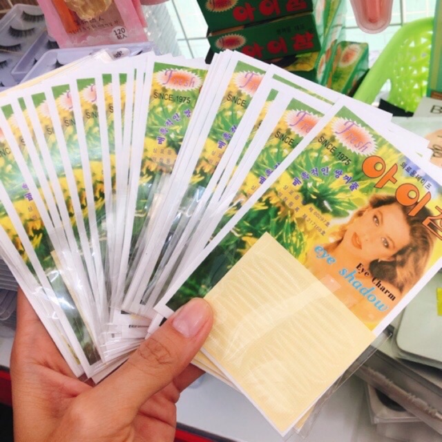 Combo 10 set kích mí bông cúc (sẵn keo)