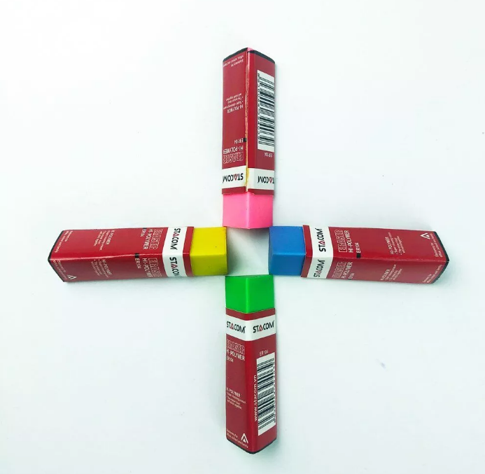 (Set 3 viên) Gôm tam giác STACOM - ER104