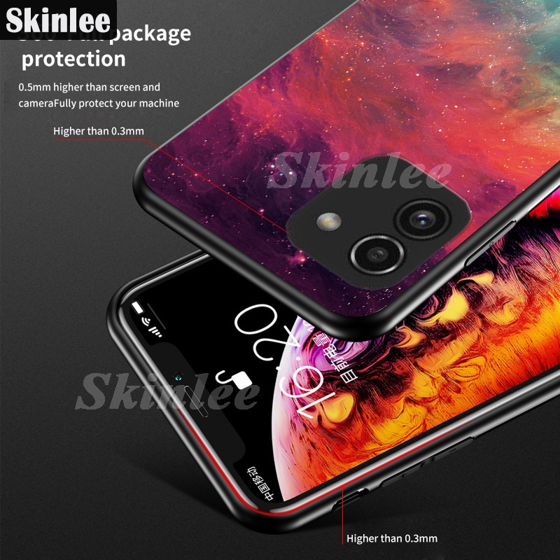 Ốp lưng Samsung A03 ép kính chống bể