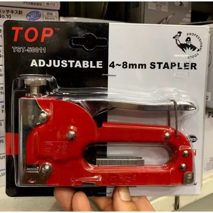 KÌM BẤM GỖ TOP ĐIỀU CHỈNH TĂNG LỰC + 5.000 GHIM