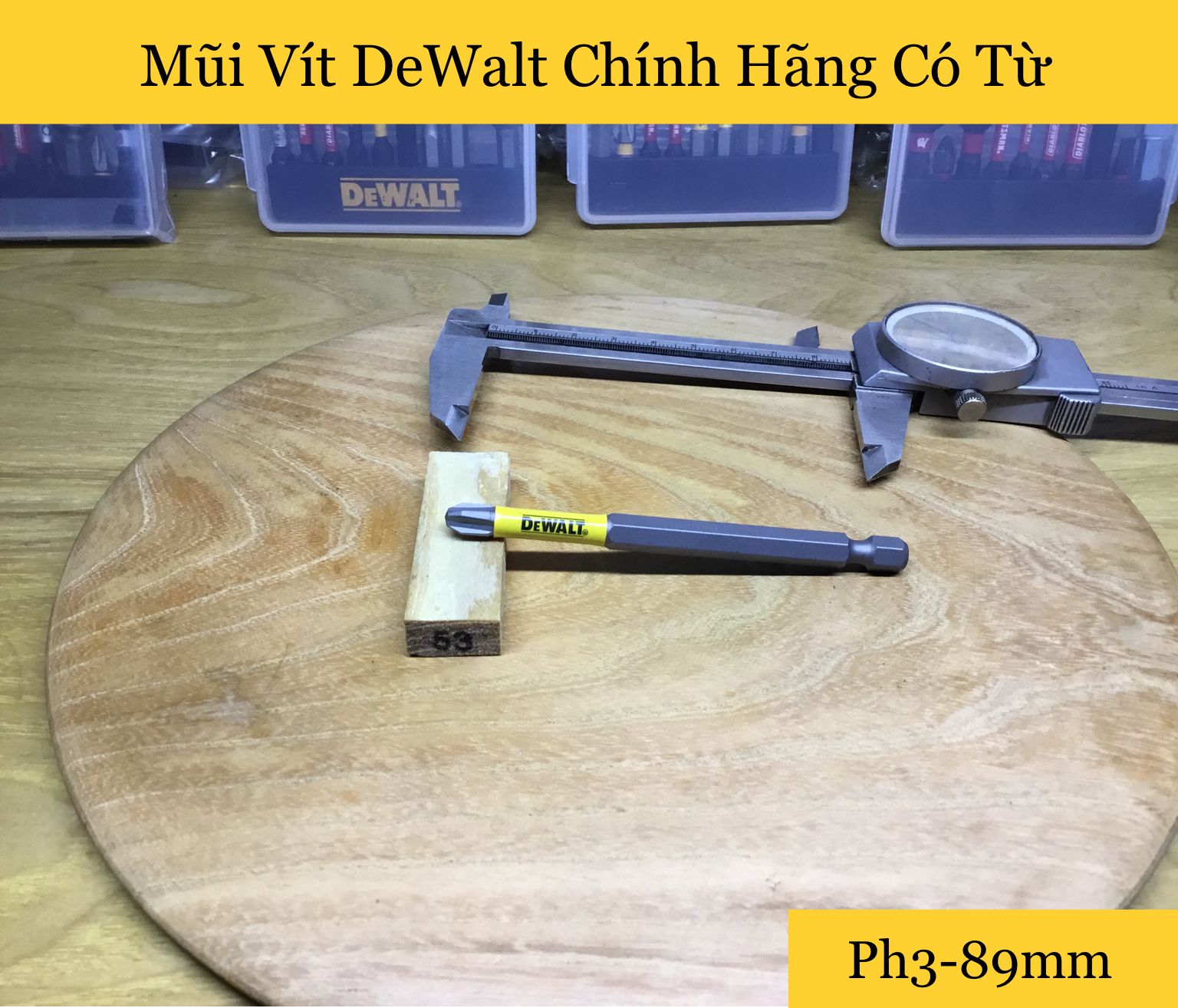 [HCM]Mũi Vít DeWalt Chính Hãng Có Từ Ph3-89mm