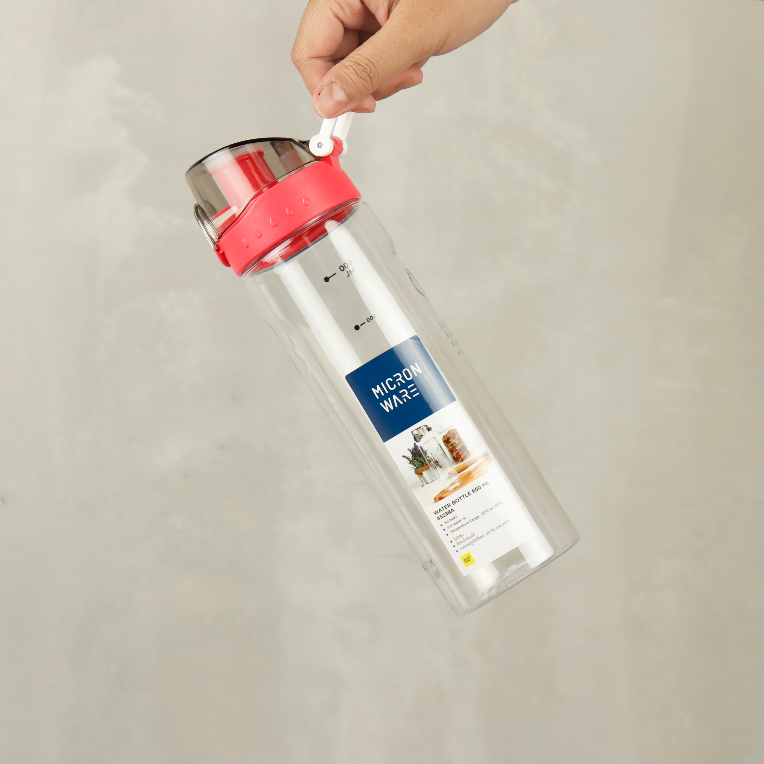 Bình nước nhựa Tritan 650ml -5298A