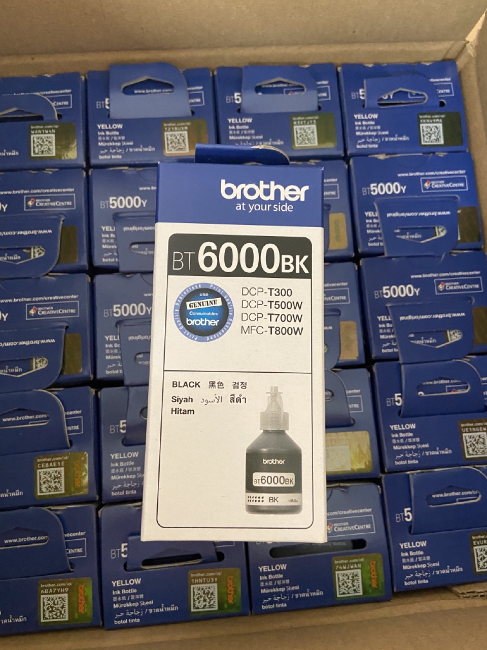 [HCM]Mực in Brother BT6000BK chính hãng màu đen sử dụng cho máy in Brother DCP T300 T500W T700W MFC T800W