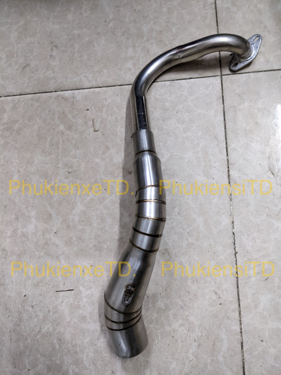 Cổ pô 2 khúc Vario gắn lon NLK