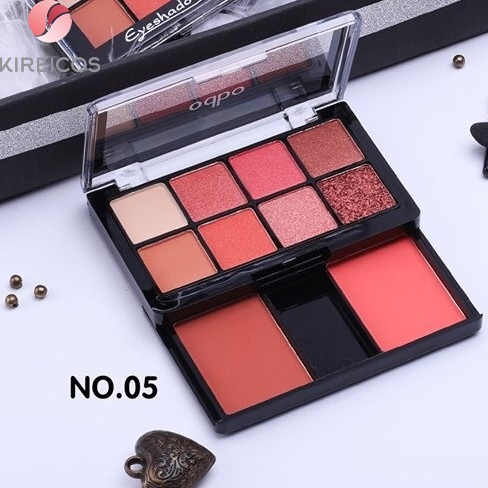 Set Phấn Mắt Má Hồng Eyeshadow And Blush OD1022 20Gr