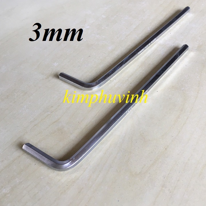 02 cái - khóa lục giác 3ly - lục giác 3mm