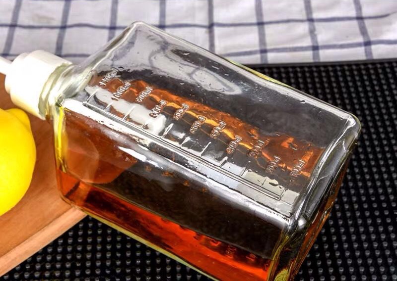 Bình Bơm Siro & Sugar Có Vòi Dung Tích 1100ml [ Bình Thủy Tinh ]
