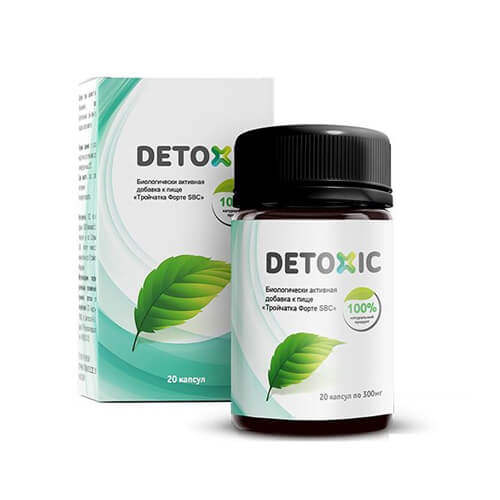 Diệt kí sinh trùng Detoxic Nga - Lọ 20 viên