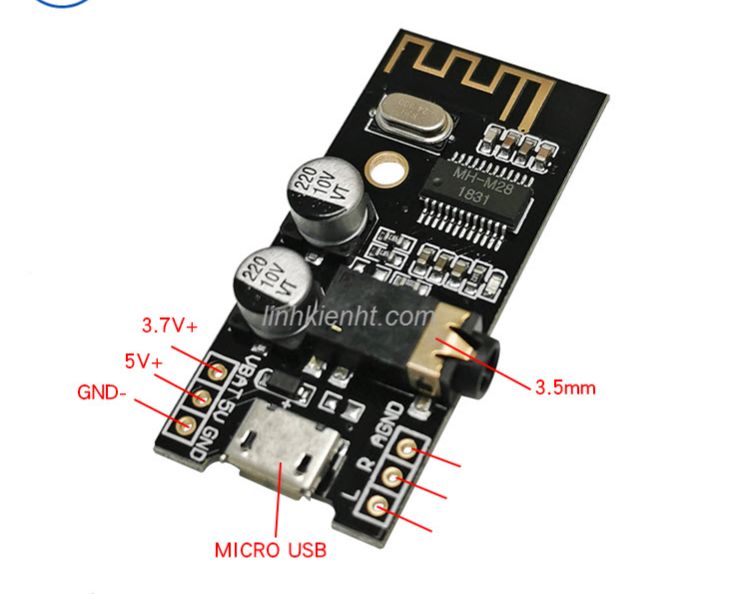 Linh Kiện 2 cái Mạch bluetooth 5.0 chất lượng cao bắt sóng xa - CP1