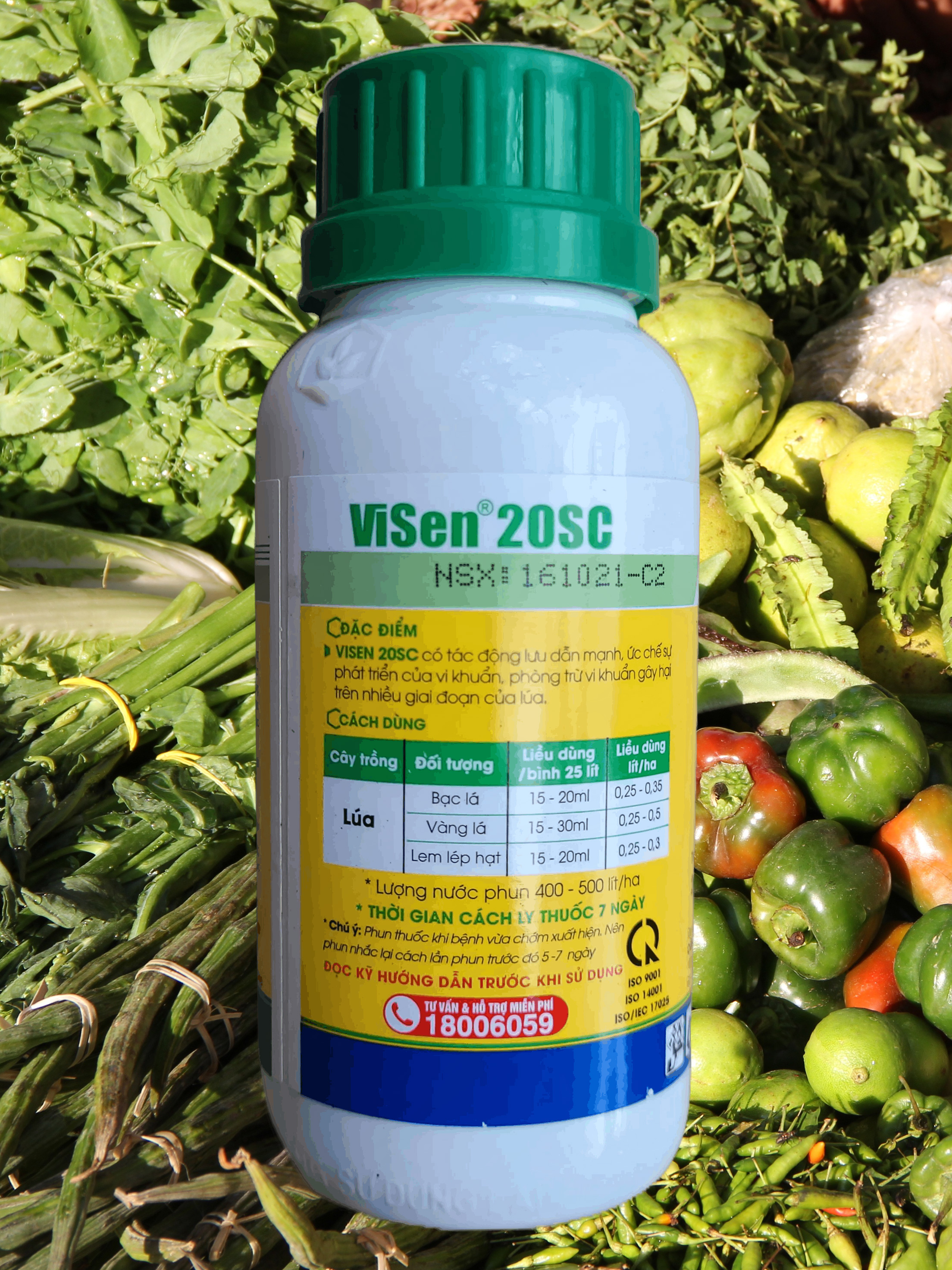 Thuốc trừ bệnh ViSen 20SC chai 240ml