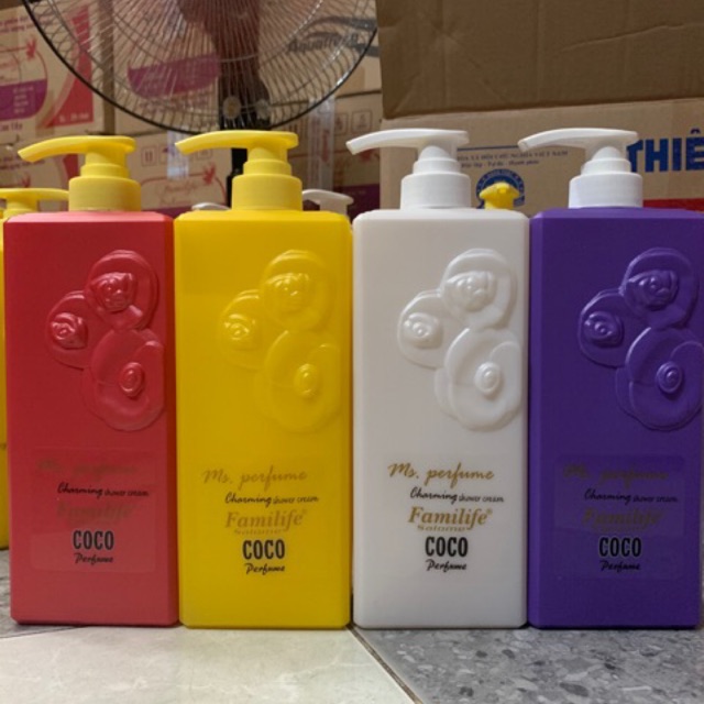 Sữa tắm coco 800ml hàng cty chính hãng familife 100-