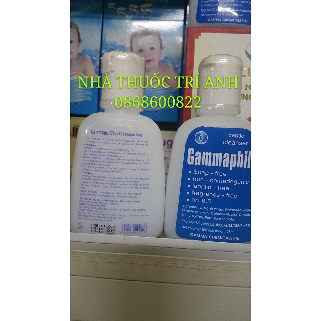 Sữa Rửa Mặt Gammaphil 125ml