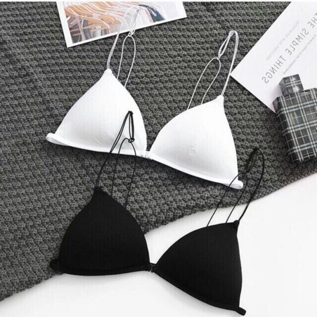 Bra khuy cài trước dây mảnh sexy