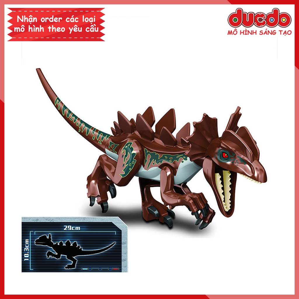 Siêu khủng long sát thủ trong Jurassic World - Đồ chơi Lắp ghép Minifigues Mini Mô hình