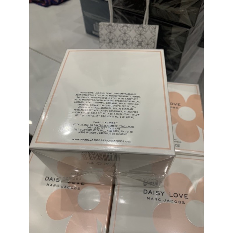 [HCM]Nước hoa nữ Marc Jacobs Daisy Love EDT 100ml full seal