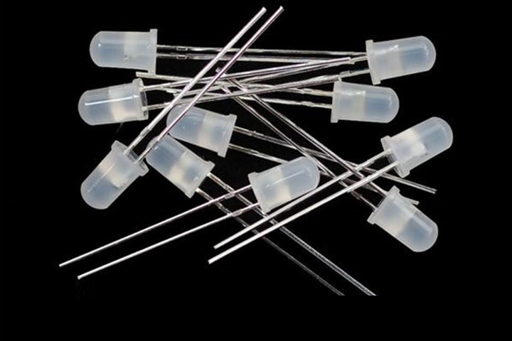 Led 5MM Xanh Dương Đục (10c)