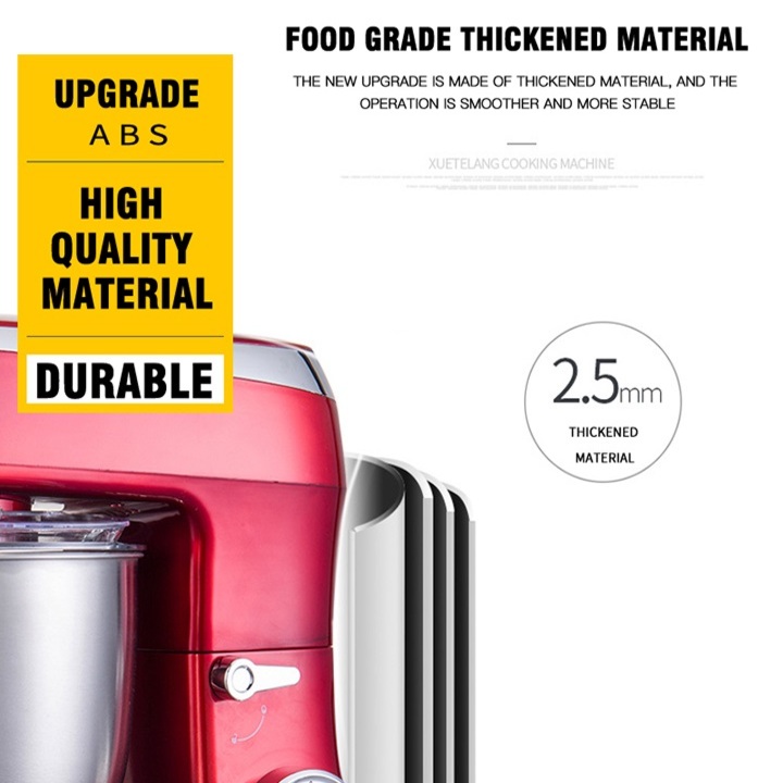 Máy trộn bột, đánh trứng 7 lít cao cấp DSP KM3051 công suất 1500W trộn tối đa 2,6kg bột - BẢO HÀNH 12 THÁNG