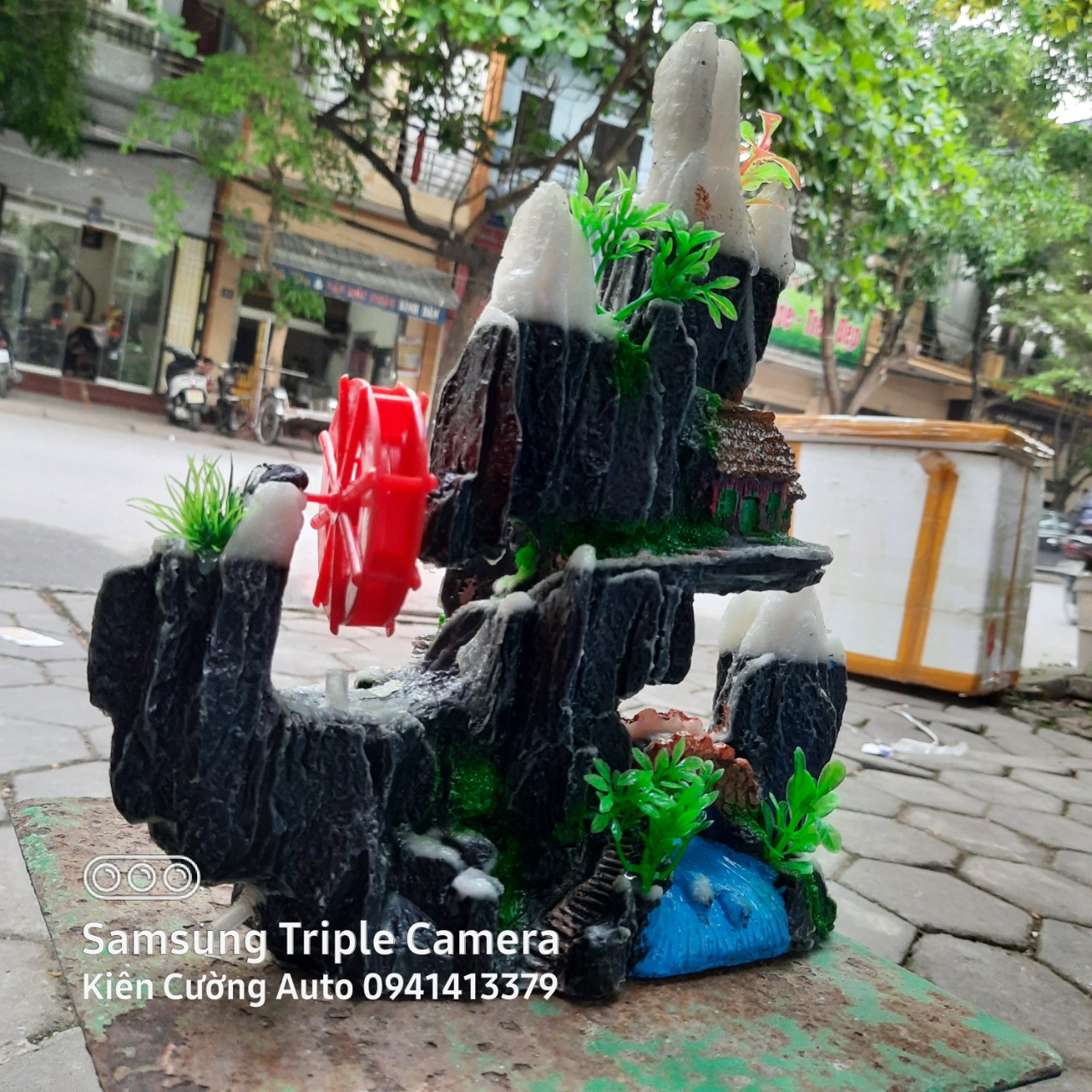 Mô Hình Núi - Hòn non Bộ - Trang Trí Bể cá (Mẫu 39)