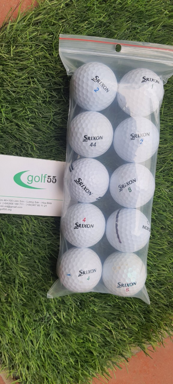 10 bóng golf srixon độ mới 80% đến 90%