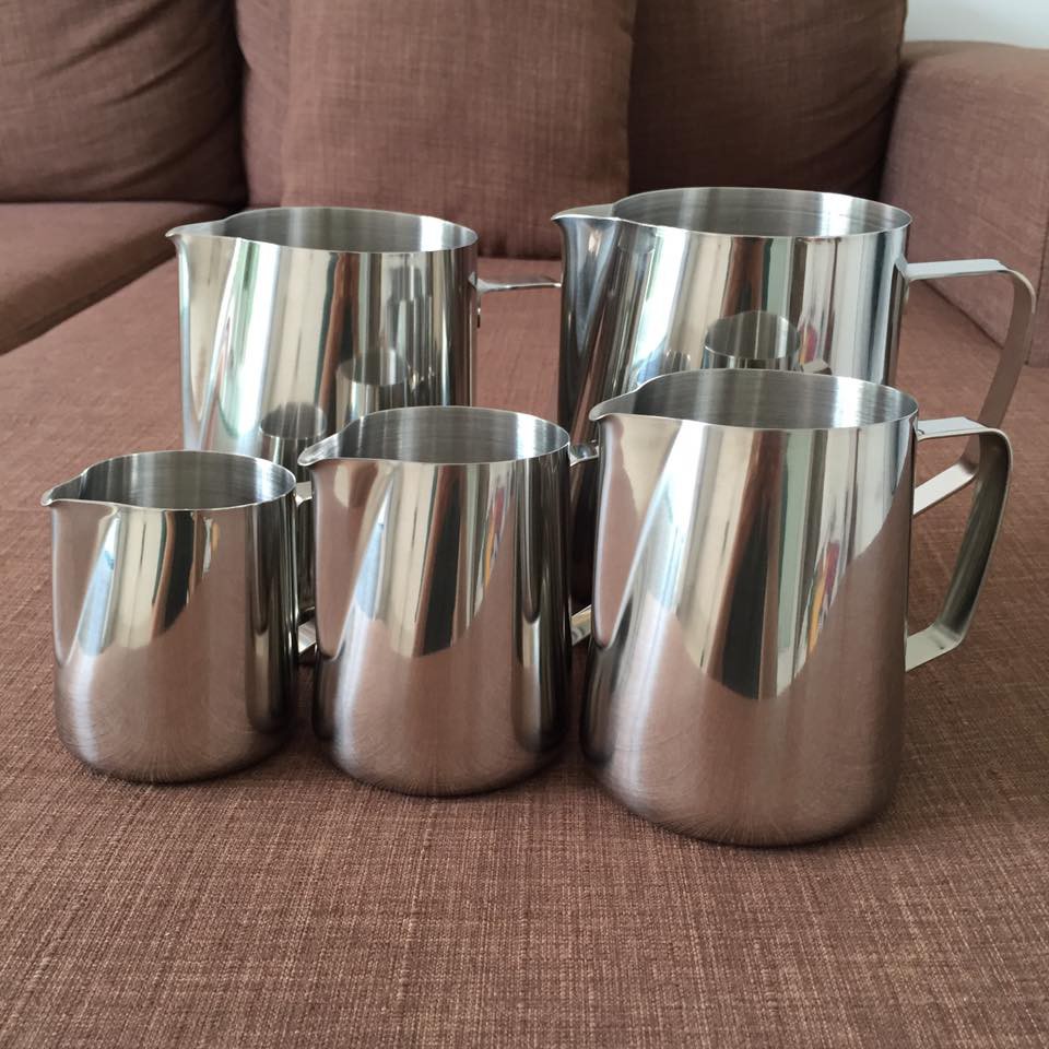 [HCM]Ca Đánh Sữa inox 304 Cao Cấp 350ml-600ml-1000ml-1500ml-2000ml