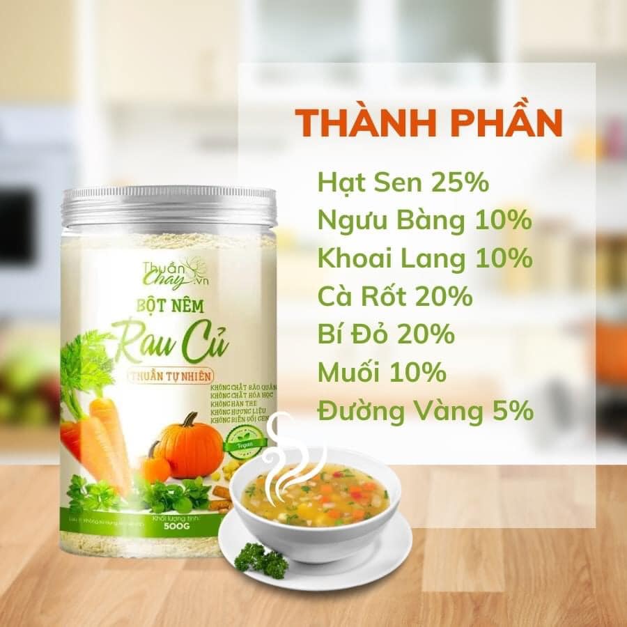 BỘT NÊM RAU CỦ THUẦN CHAY TÂM AN