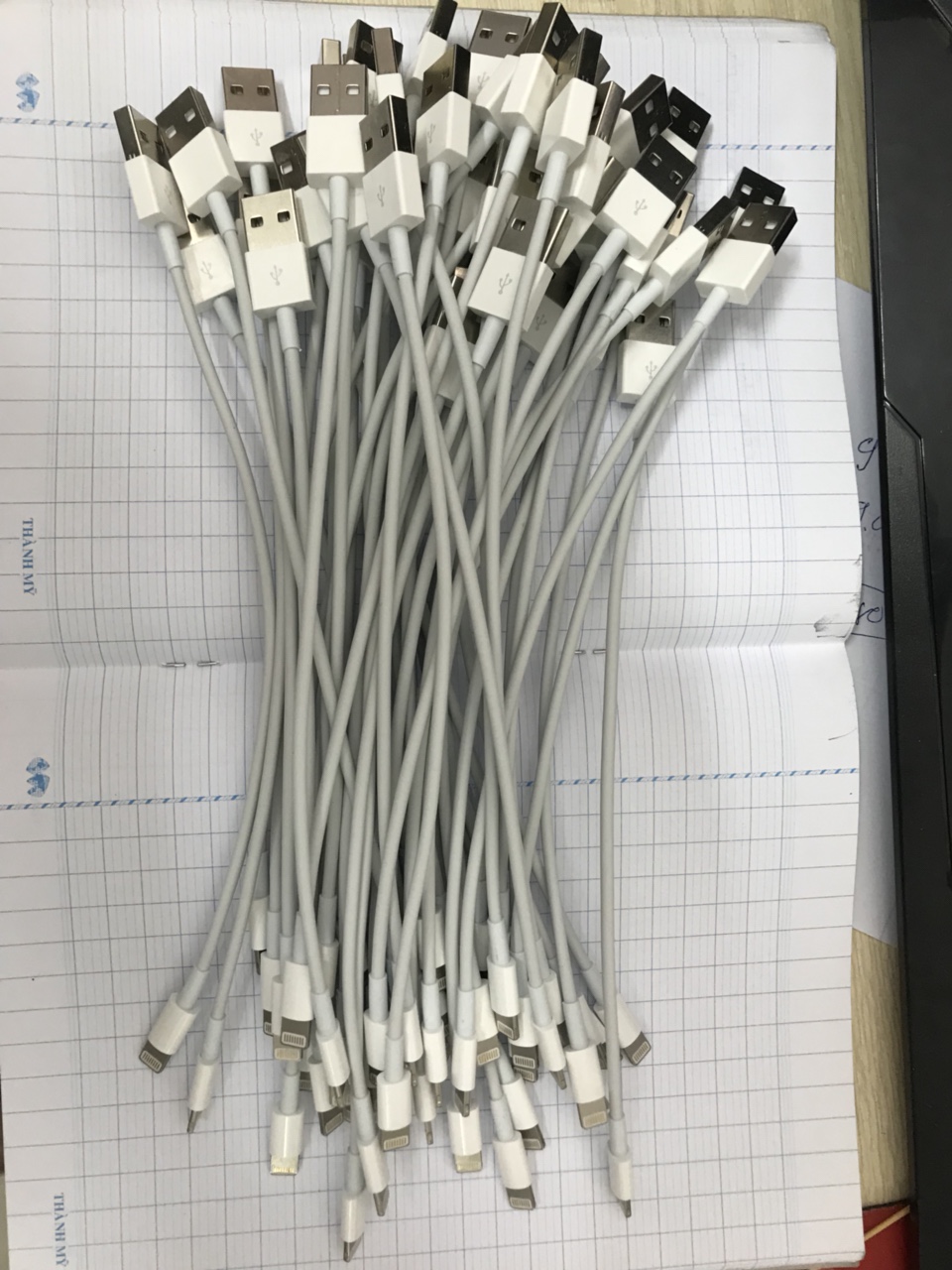 Cáp Sạc Ngắn iphone 20cm Chuẩn