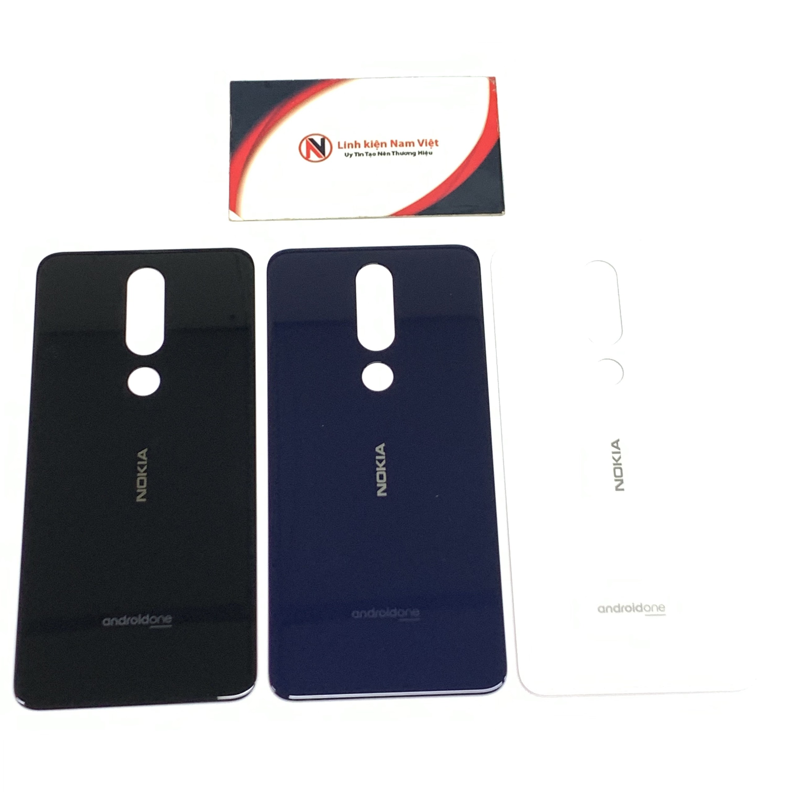 Nắp lưng Nokia 5.1 Plus 2018, Nokia X5 2018 (đen, trắng, xanh)